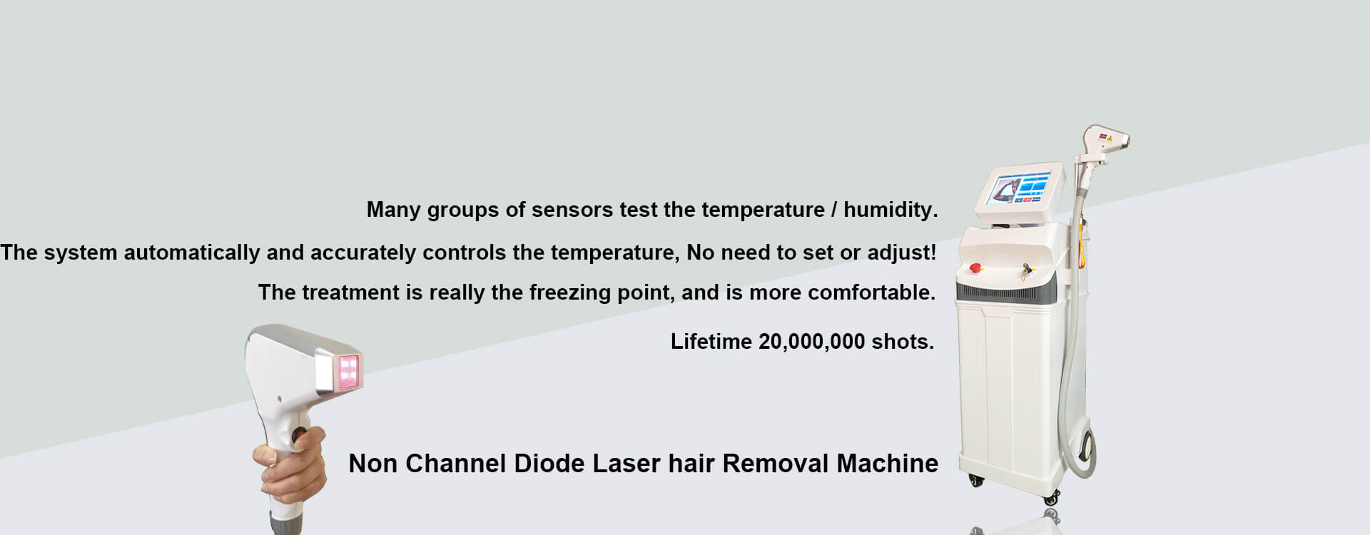 Professional New Laser Hair Removal Machine PrettyLasers