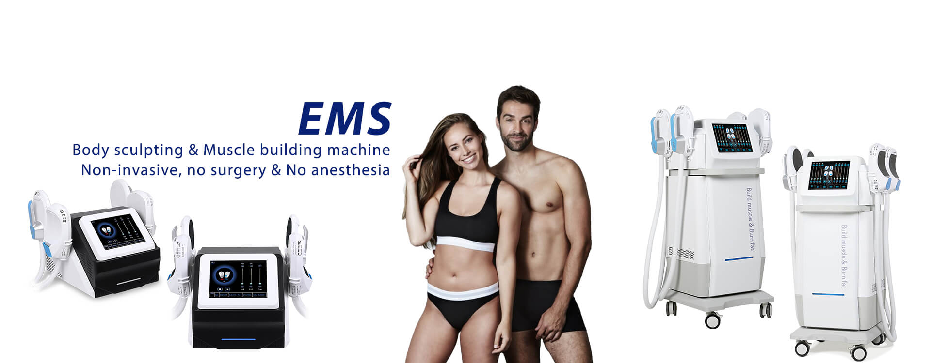 EMS (electronic muscle stimulation) helps tone and define muscles,  providing a more sculpted appearance in areas like the abdomen…