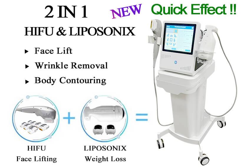 Features Of Liposonix & 7D HIFU 2 In 1 Machine